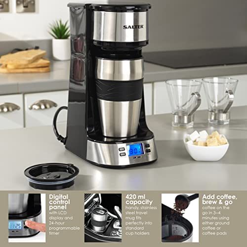 Salter Personal Coffee Machine - One Cup Filter