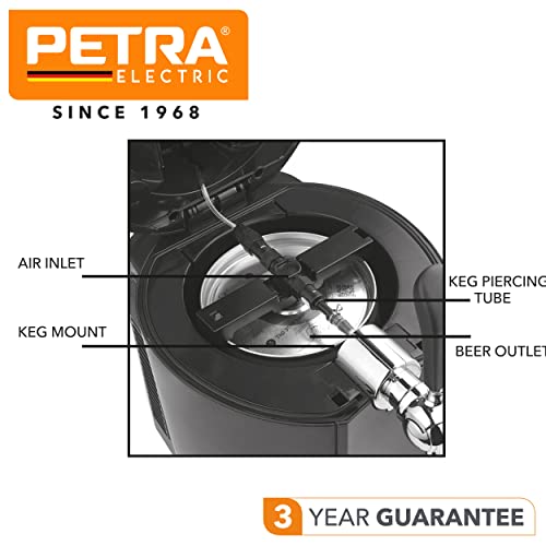Petra Beer Dispenser Tap: Chilled Freestanding Draught Pump