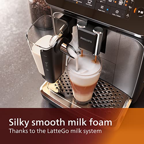 PHILIPS Bean-to-Cup Coffee Machine - LatteGo System