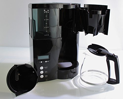 Melitta Optima Timer Coffee Maker, Black