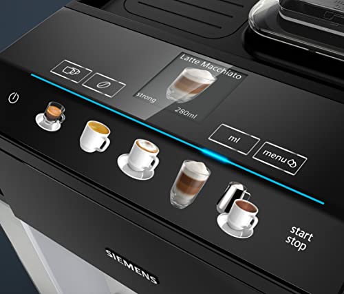 Siemens EQ.500 Bean to Cup Coffee Machine - Silver/Black