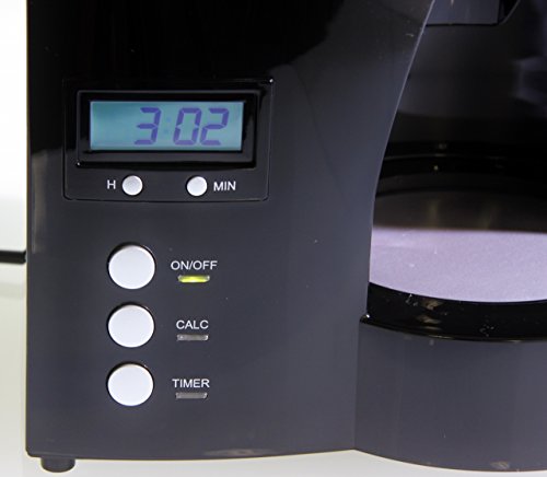 Melitta Optima Timer Coffee Maker, Black