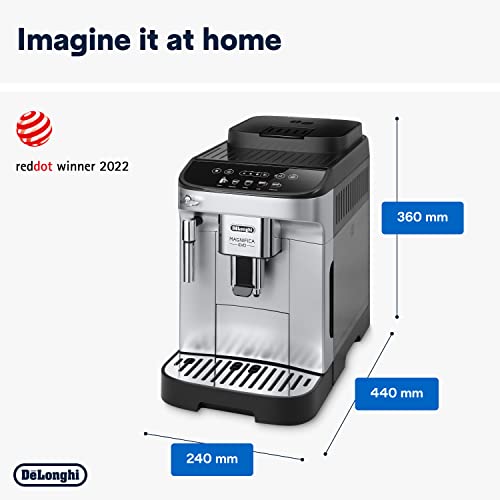 De'Longhi Magnifica Evo Coffee & Cappuccino Maker, Silver