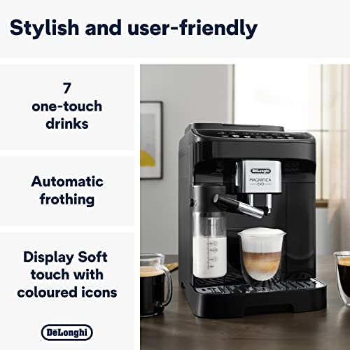 De'Longhi Magnifica Evo Coffee Cappuccino Maker - Black