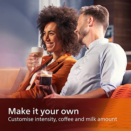 Philips LatteGo Espresso Machine - 12 Coffee Varieties, 4 User Profiles
