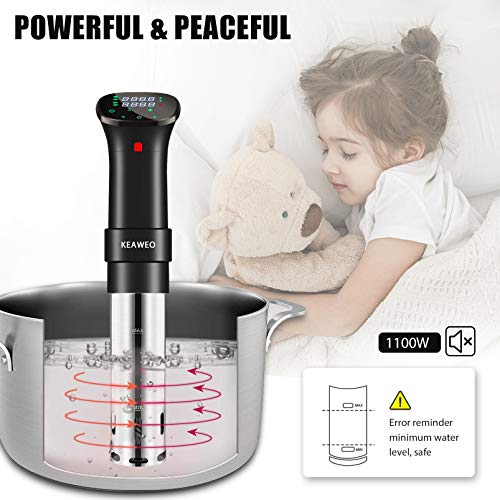KEAWEO Sous Vide Machine - Accurate Temperature Control