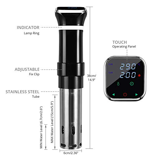 Tanice Sous Vide: Accurate Temperature & Time Control, Cookbook