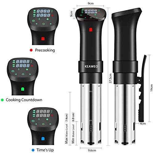 KEAWEO Sous Vide Machine - Accurate Temperature Control
