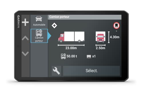 Garmin Dezl LGV810: 8" Touchscreen EU Truck Sat Nav