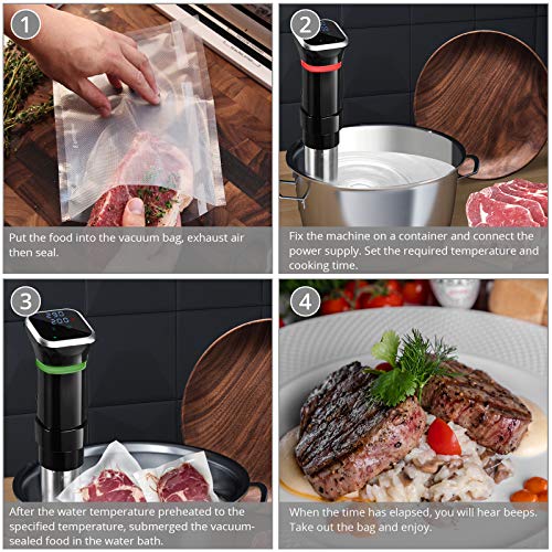 Tanice Sous Vide: Accurate Temperature & Time Control, Cookbook