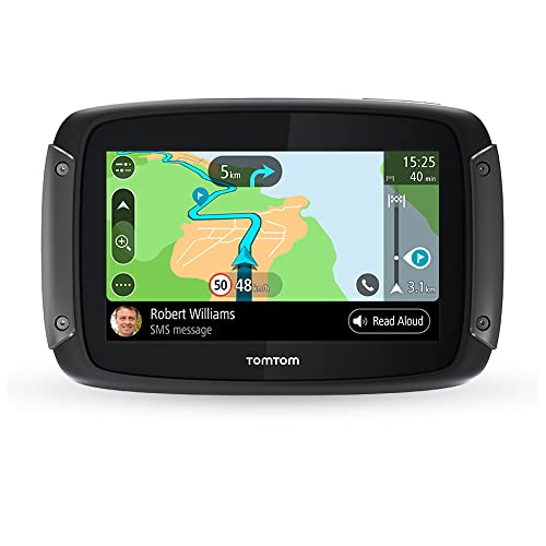 TomTom Motorcycle Sat Nav Rider 500: Wi-Fi Updates, EU Maps, Siri and Google Now Compatibility