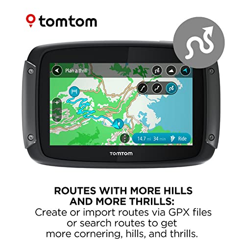 TomTom Motorcycle Sat Nav Rider 500: Wi-Fi Updates, EU Maps, Siri and Google Now Compatibility