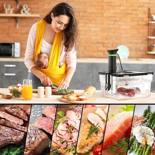 Digital Sous Vide Cooker with Recipe Control