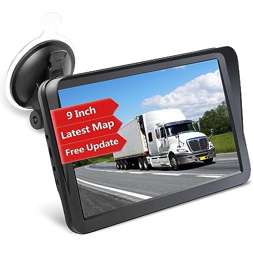 9 Inch GPS Navigation System with Lifetime Map Updates