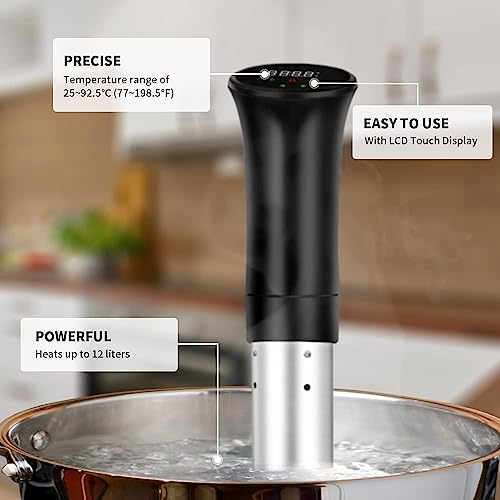 Precision Sous Vide Cooker - Includes Cookbook