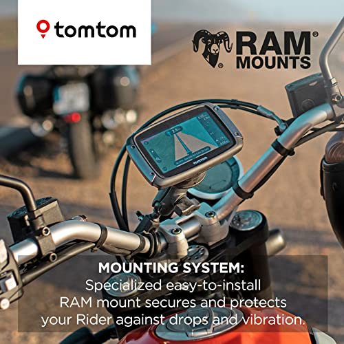 TomTom Motorcycle Sat Nav Rider 500: Wi-Fi Updates, EU Maps, Siri and Google Now Compatibility