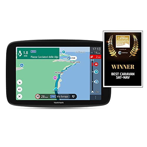 TomTom GO Camper: 7" HD Screen, Wi-Fi Updates