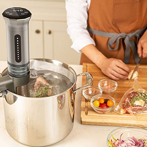 KitchenBoss Sous Vide Cooker: Ultra-Quiet Stainless Steel