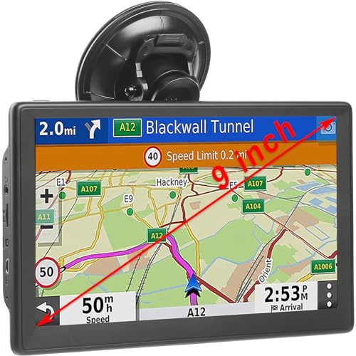 OHREX 9" Sat Nav: Car Truck HGV LGV GPS