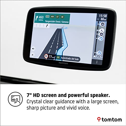 TomTom GO Camper: 7" HD Screen, Wi-Fi Updates