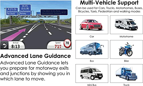 7 Inch NAVPAL SAT NAV - UK EUROPE EDITION