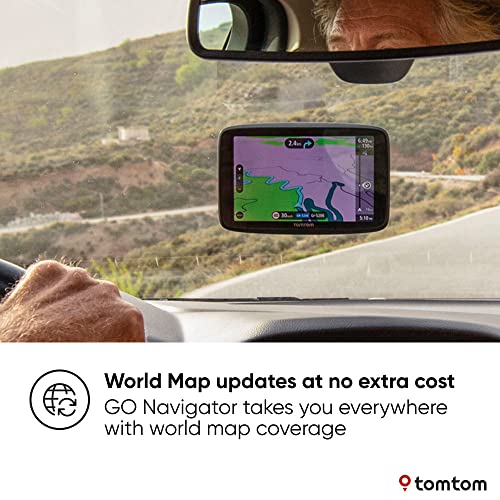 TomTom Car Sat Nav with Real-time Traffic and World Maps
