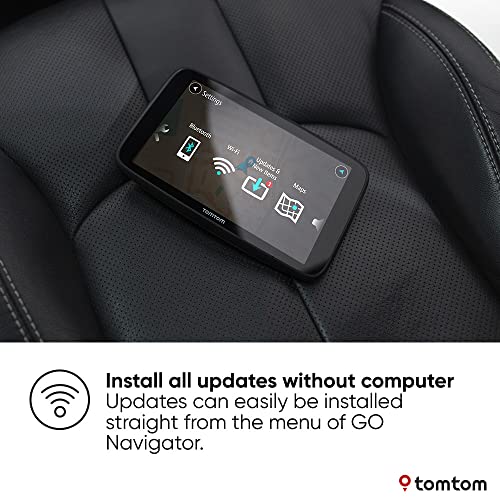 TomTom Car Sat Nav with Real-time Traffic and World Maps