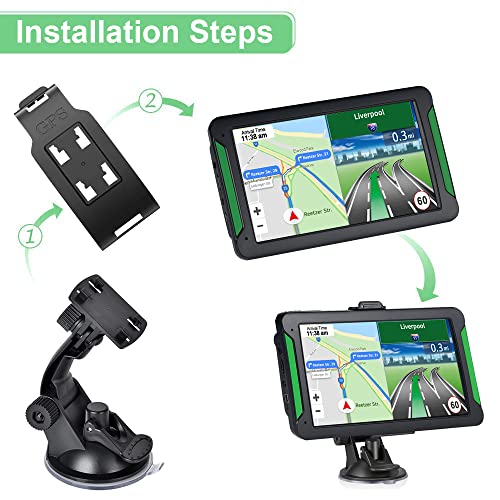 7 inch GPS Navigation for Car Truck HGV Lorry