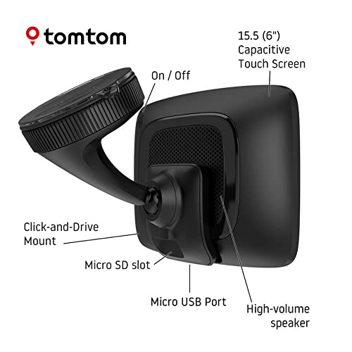 TomTom Car Sat Nav with Real-time Traffic and World Maps