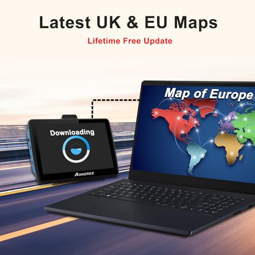 7" Touchscreen GPS Navigation for Car Truck Lorry