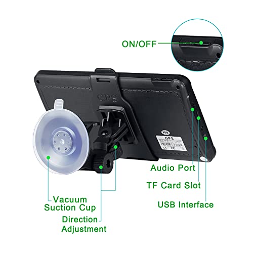7 inch GPS Navigation for Car Truck HGV Lorry