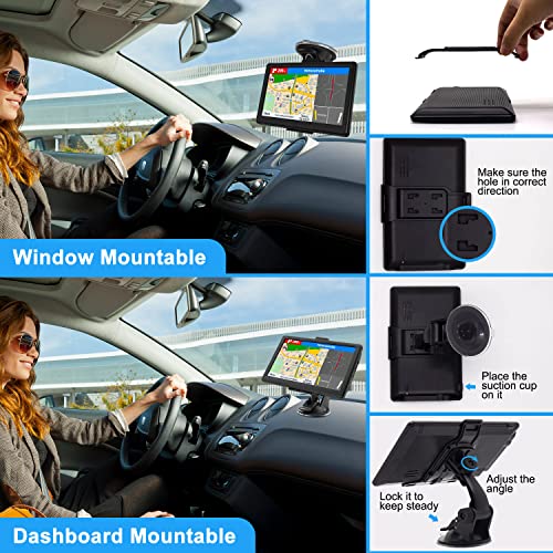 7 Inch Car GPS with UK Europe Maps