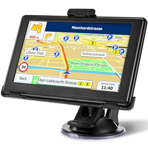 Car Sat Nav 508: 5" UK/Europe Maps, Lifetime Updates