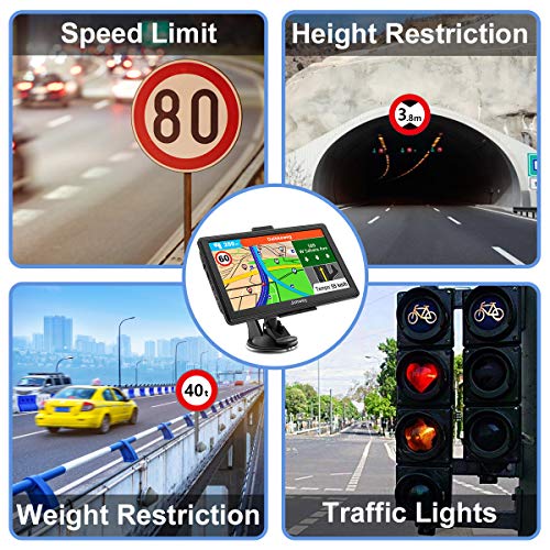 7 inch GPS Sat Nav with 2023 European Maps