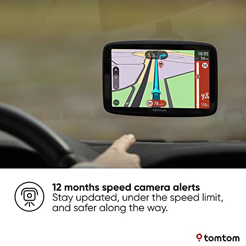 TomTom Car Sat Nav with Real-time Traffic and World Maps