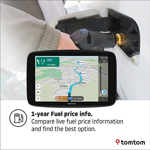 TomTom GO Camper: 7" HD Screen, Wi-Fi Updates