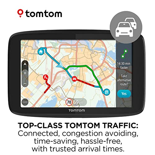 TomTom Car Sat Nav GO Essential - 6 Inch, WiFi Updates