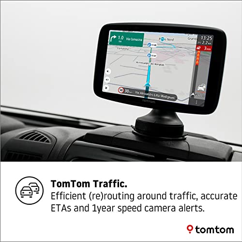 TomTom GO Camper: 7" HD Screen, Wi-Fi Updates