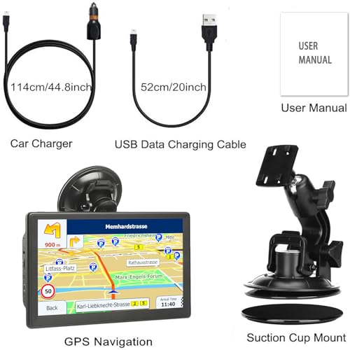 OHREX 9" Sat Nav: Car Truck HGV LGV GPS