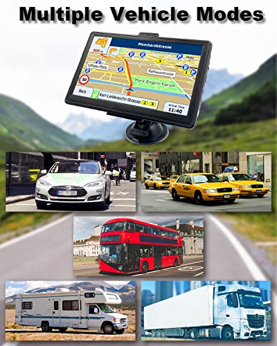 7" OHREX Sat Nav with UK/EU Maps, GPS+Speed Cam Alert