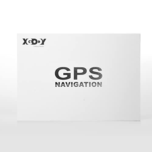 Xgody Sat Nav 2.5D Screen (7 Inch), 2023 UK Europe Maps