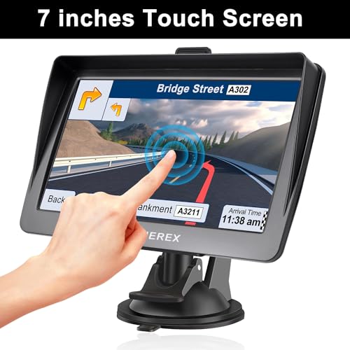 Aonerex GPS Sat Nav for Car Truck Lorry