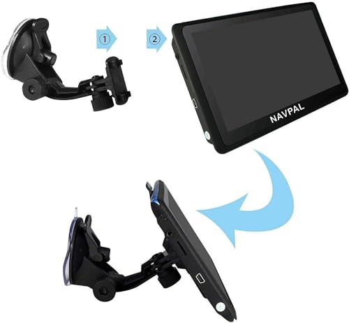 Bluetooth Sat Nav 7" UK Europe Maps 2024 (Lifetime Updates)