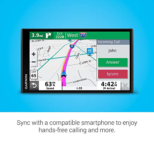 Garmin DriveSmart 65 MT-S - Alexa Built-In, Edge-to-Edge Display