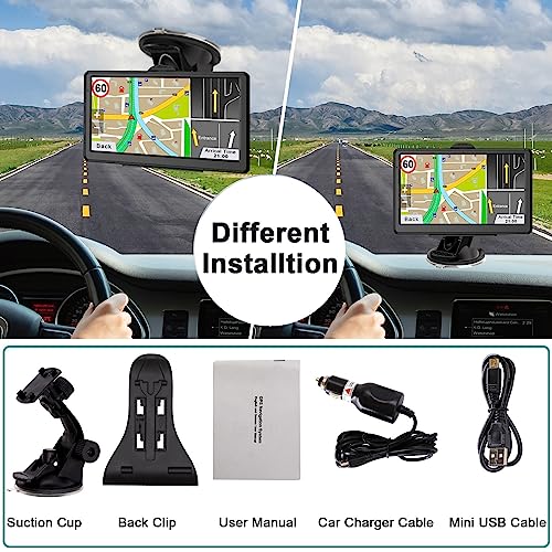 7" Bluetooth UK Sat Nav with Lifetime Map Updates