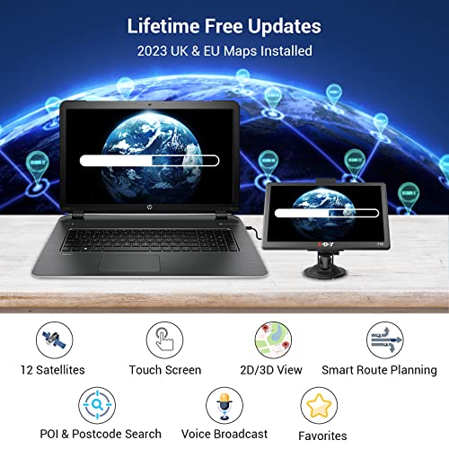7 Inch Xgody Sat Nav with Free Lifetime Updates