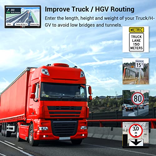 7 Inch Xgody Sat Nav with Free Lifetime Updates