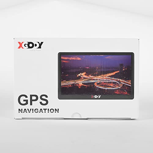 Xgody Sat Nav: 7 inch Car GPS with 2023 Europe Maps