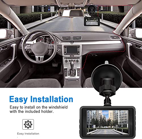 HD Dash Cam 720P, On-Dashboard Video Recorder