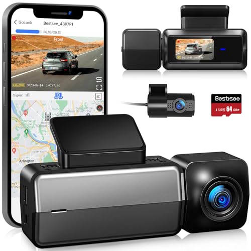 Wireless 4k Front and Rear Dual Dashcam